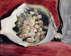 Bouquet in un palco teatrale, c.1878-80